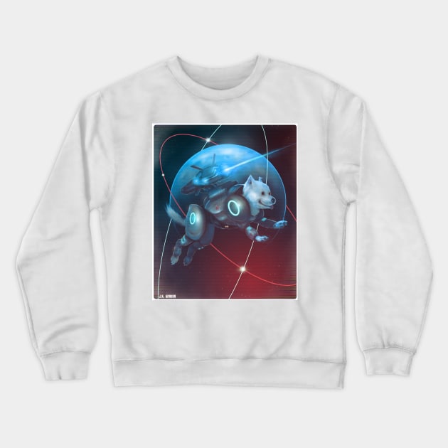 Laika Crewneck Sweatshirt by jrbarker